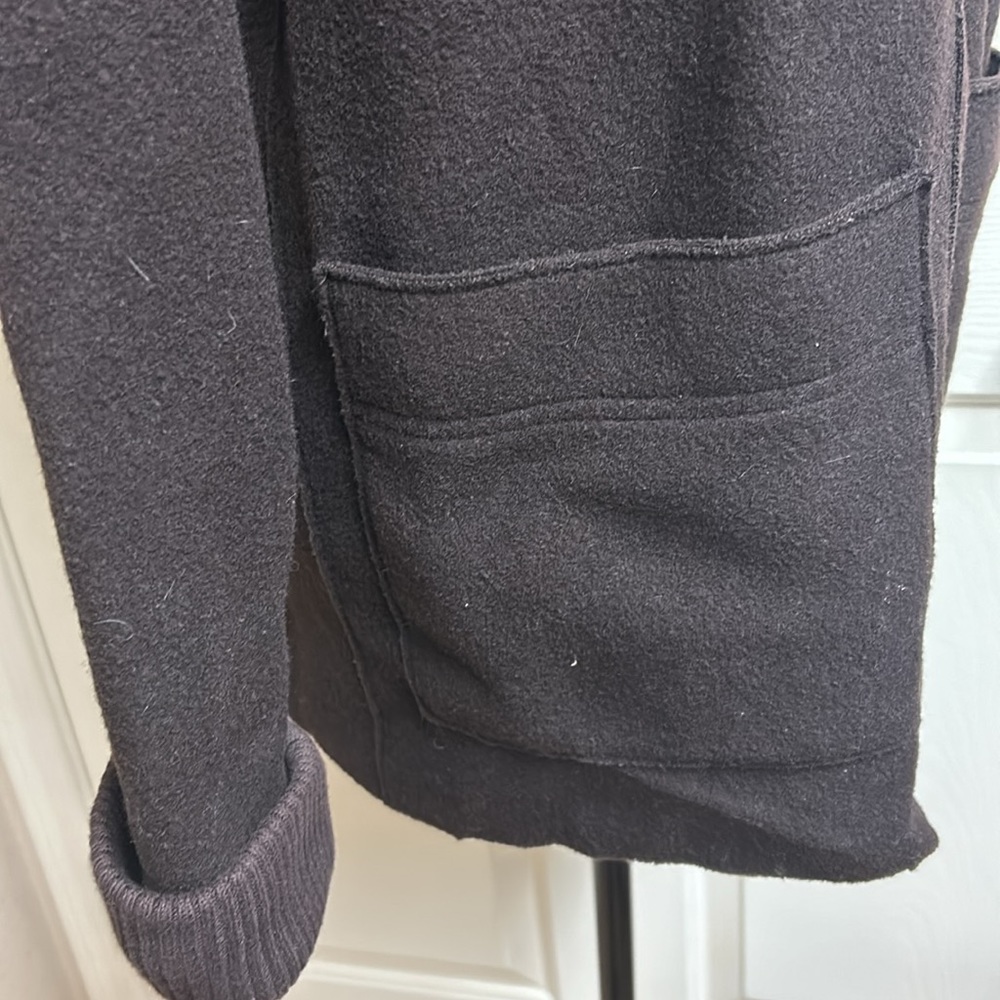 Jones New York Signature Small Button Down Jacket with Pockets, 76% Wool… - Picture 6 of 11